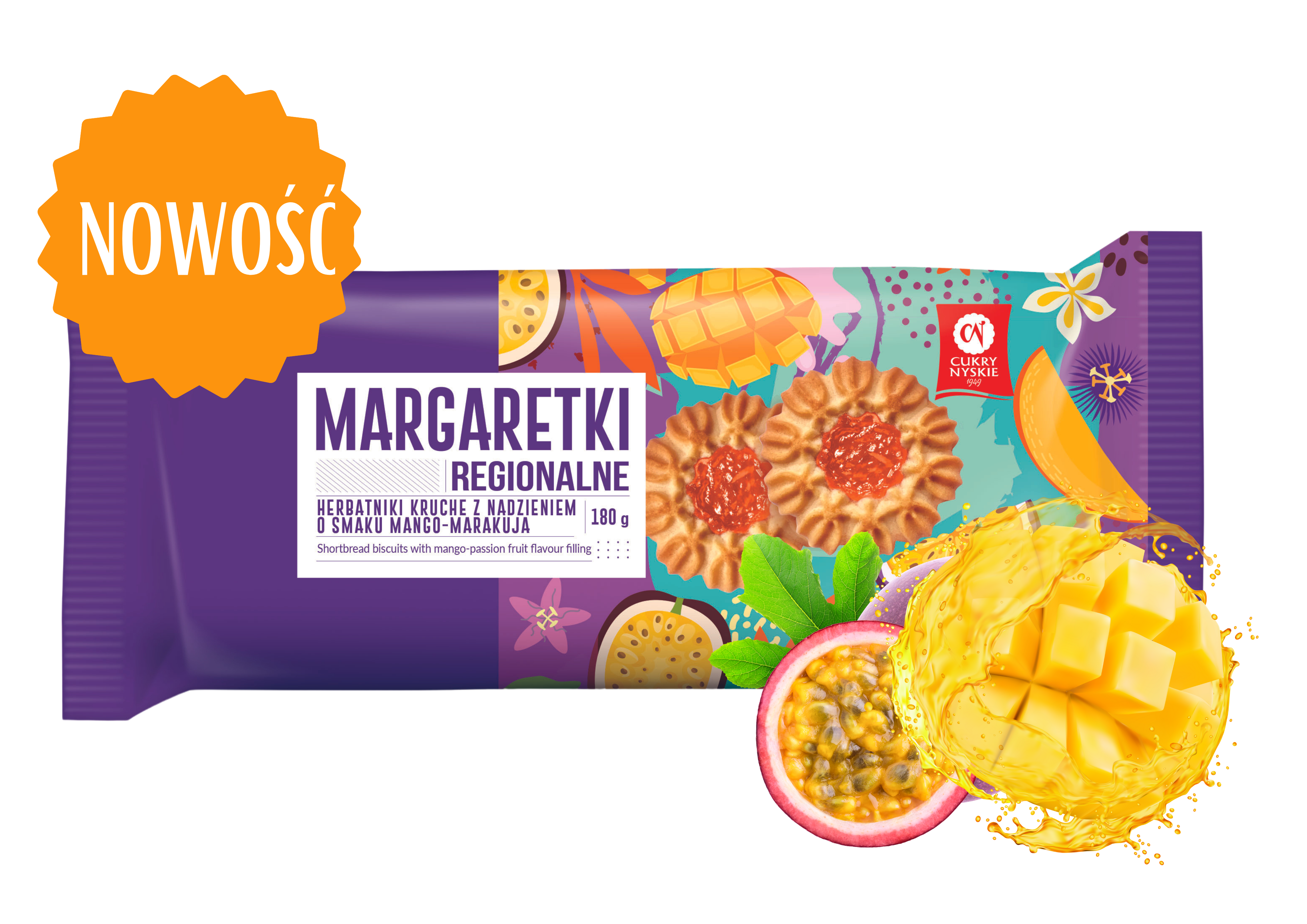 Margaretki Regionalne Mango-Marakuja Cukry Nyskie